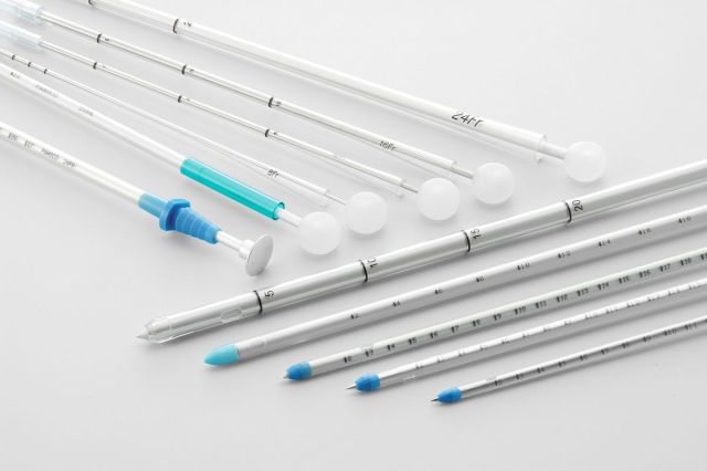 CHEST TUBE 14/WITH TROCAR