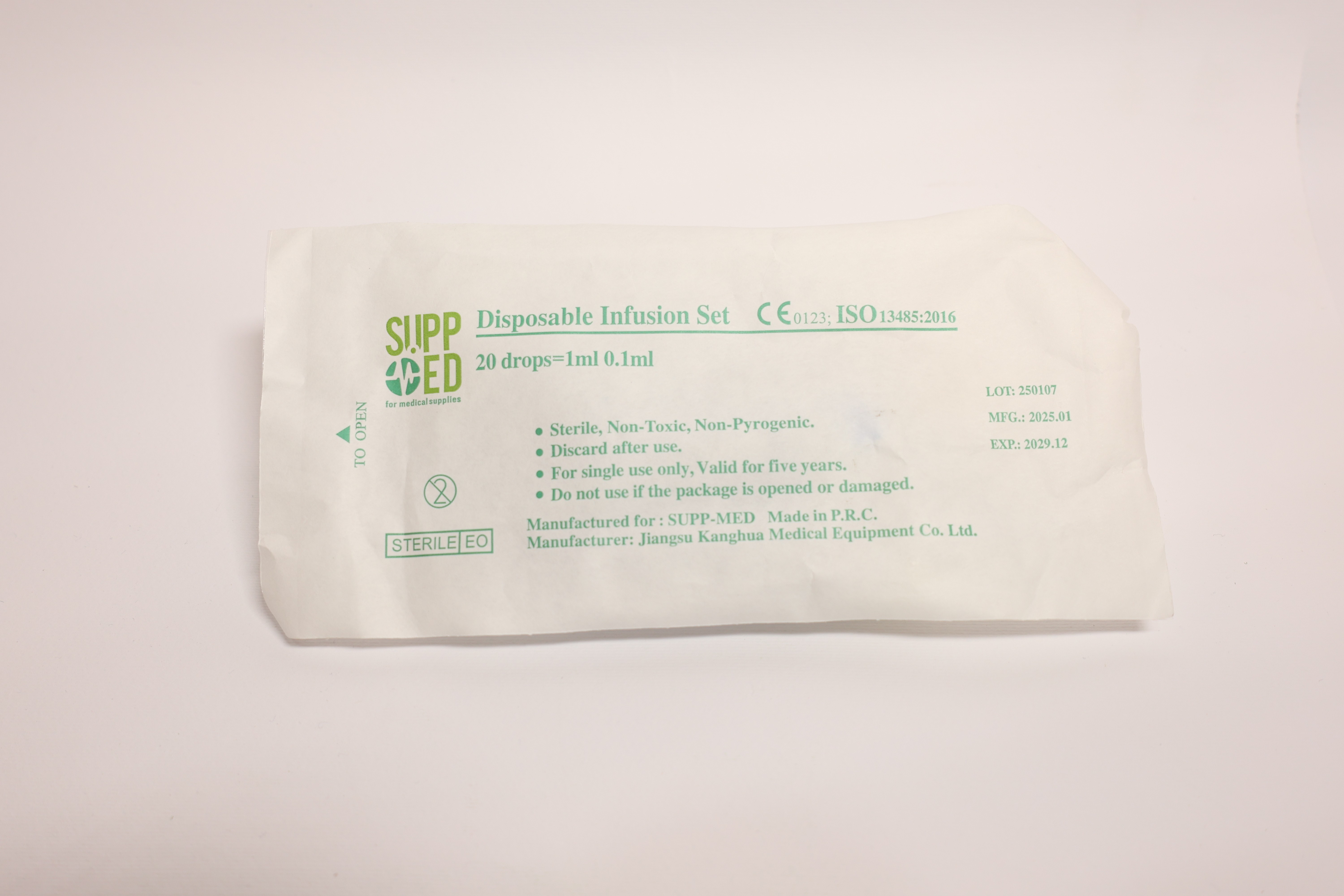 SUPP-MED MONTAGE SERUM- INFUSION SET 1PC 